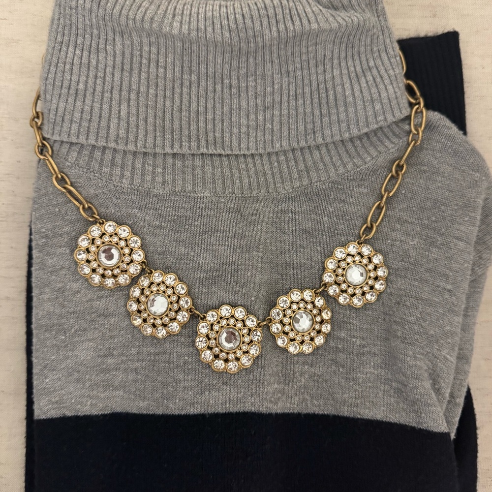 JCrew gold necklace